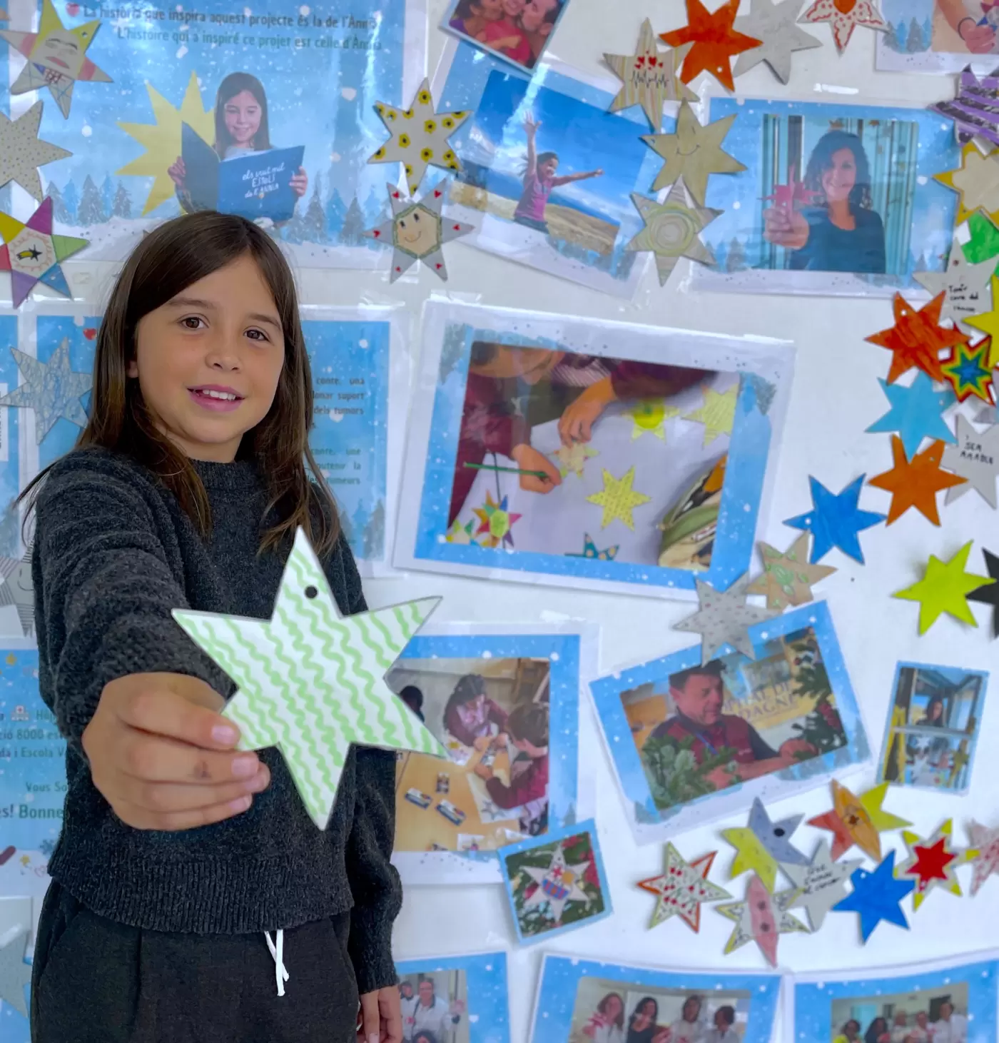 5.000 estels il·luminen l’Hospital de Cerdanya amb força aquest